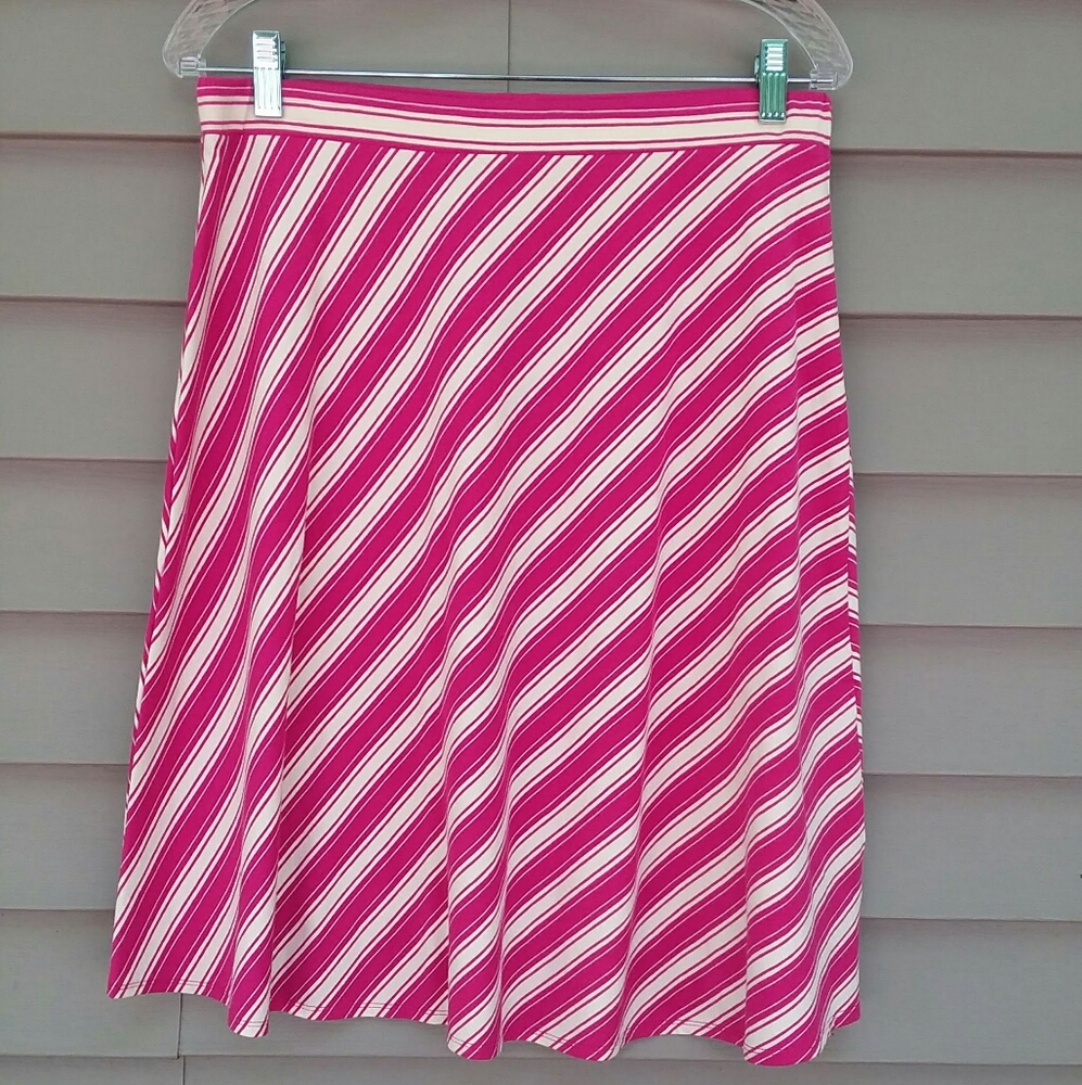 TALBOTS Petites Women’s Stripped Skirt